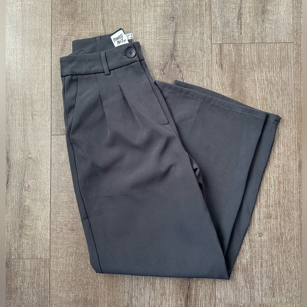 Princess Polly Archer Pants Trousers Slate Gray